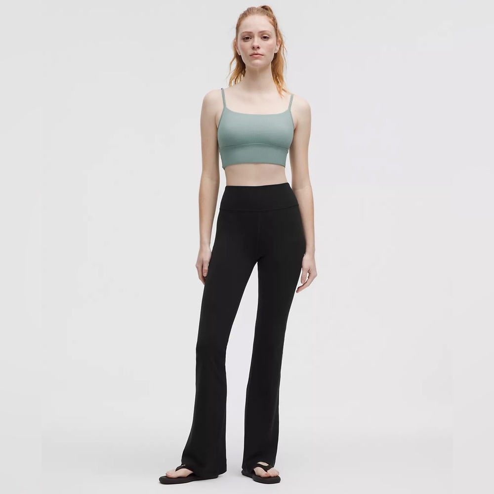 NWT lululemon Groove Nulu High-Rise Flared Pant Regular length size 2